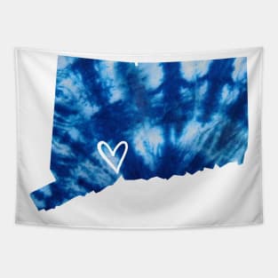 Tie Dye Connecticut Tapestry