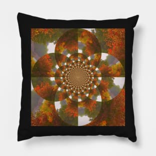 Fall Melody Graphic Art Design Beautiful Autumn Season Pillow