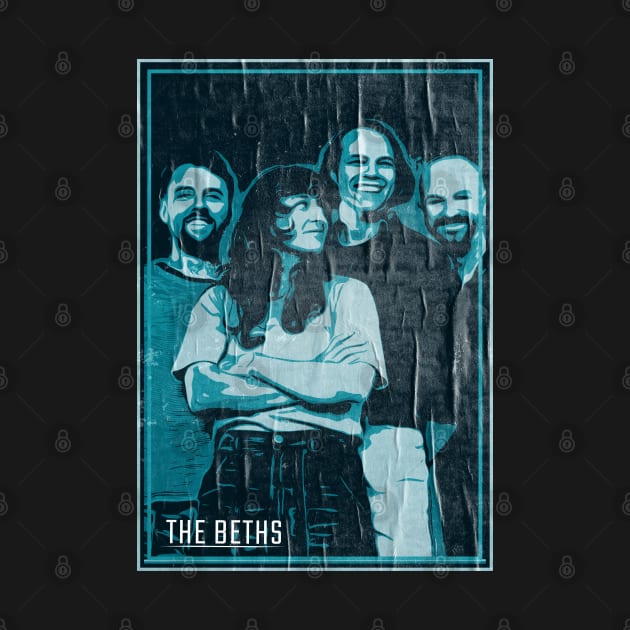 the beths // vintage faded style fan art by Nandin Putri