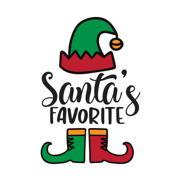 Santa's Favorite by NobleTeeShop