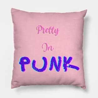 Pretty in Punk Pillow