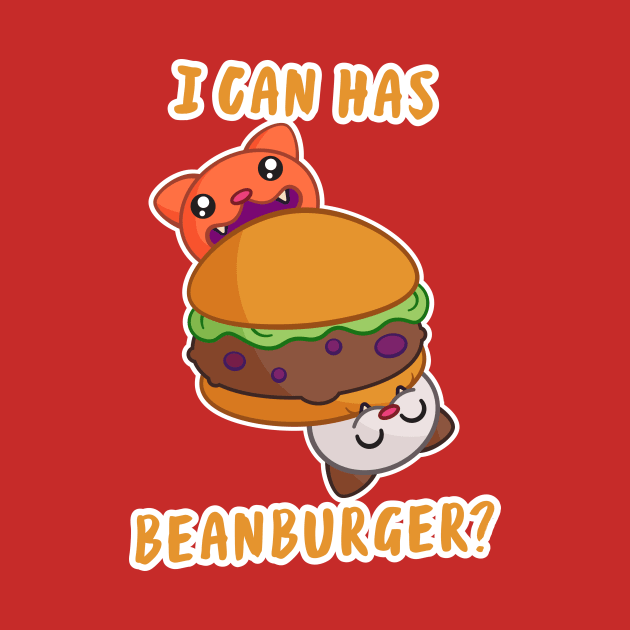 I can has beanburger? For cat Loving vegans and vegetarians by LeavesNotLives