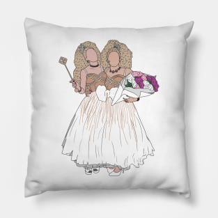 Pearl and Trixie Mattel conjoined twins Pillow