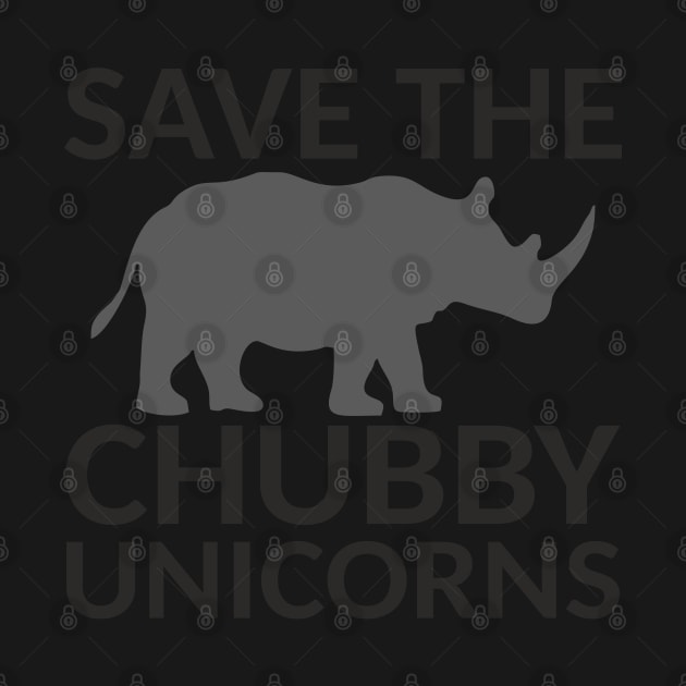Save The Chubby Unicorns by Mas Design