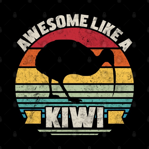 Awesome Like A Kiwi Bird by White Martian