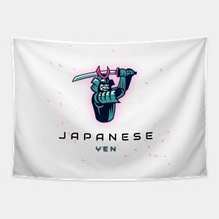 JAPANESE YEN Tapestry