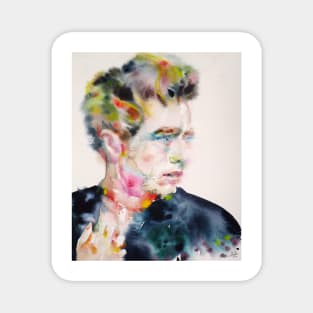 JAMES DEAN watercolor portrait .2 Magnet