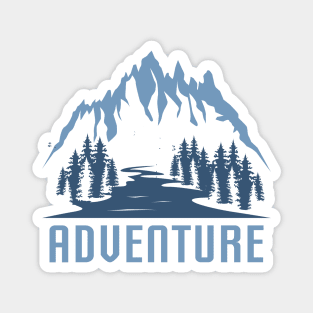 Mountain Adventure Magnet