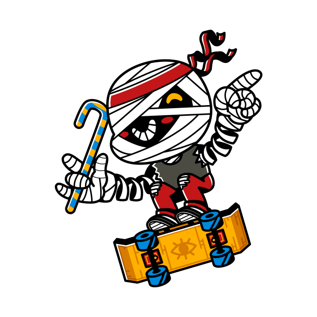 Mummy Skater by skidr