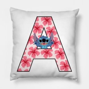 Stitch letter Pillow