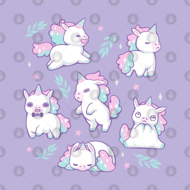 Chubby Unicorns by xMorfina