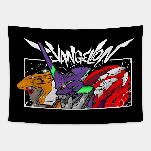 Neon Genesis Evangelio Tapestry by AION