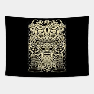 Barong Bali Ilustration 09 Tapestry