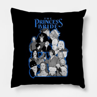 The Princess Bride Character Collage 93 Girls Pillow