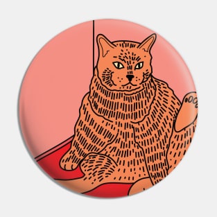 Everyday is Caturday Pin