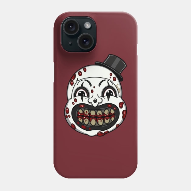 Terrified Phone Case by NikInked