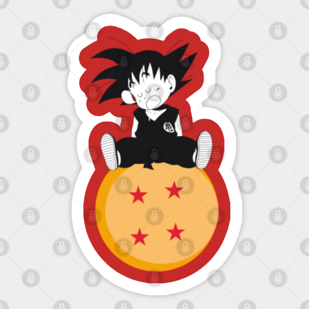 Goku - Dragon Ball - Dragon Ball - Sticker | TeePublic