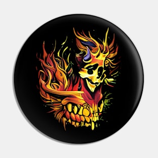 Fire Demon Pin