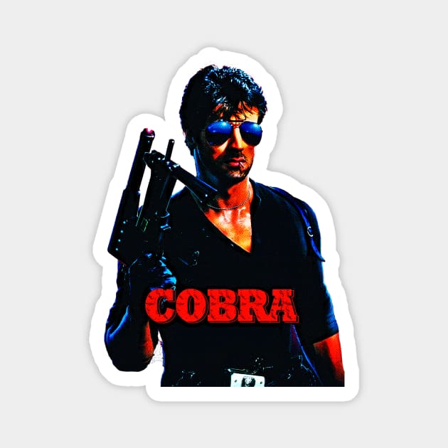 Cobra (Profile) Magnet by 3 Guys and a Flick