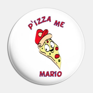 pizza me mario Pin