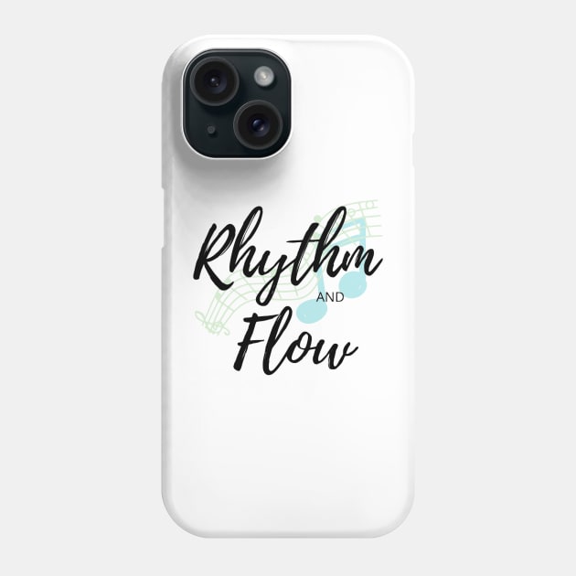 Rhythm and Flow Phone Case by ActionFocus