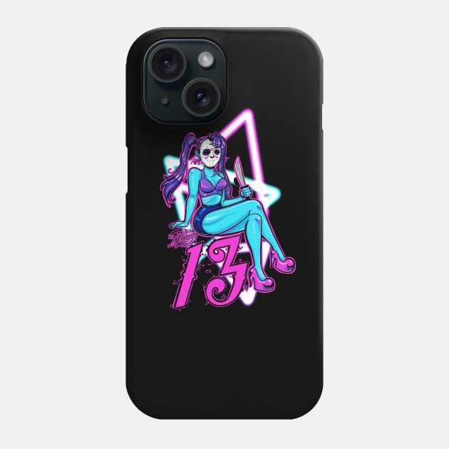 Jesie 13 Phone Case by The Asylum Countess