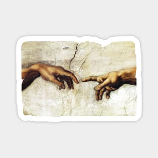 The Creation of Adam Magnet