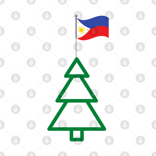 Discover Christmas tree with Philippine flag - Christmas Tree Gifts - T-Shirt