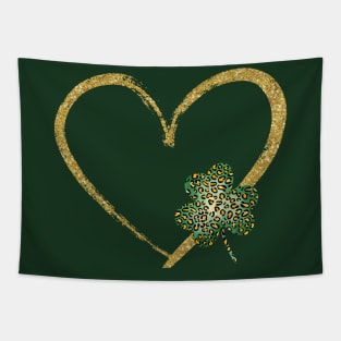 Lucky Heart for St Patrick's Day Tapestry