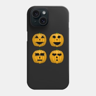 Jack-O-Lantern Sticker Pack Phone Case