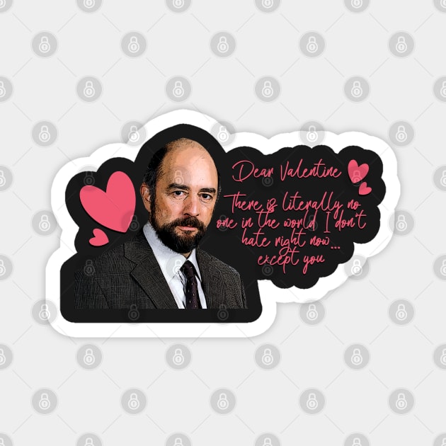 Toby Ziegler Valentine's Card Magnet by baranskini