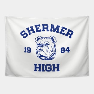 Shermer High 1984 - vintage logo Tapestry