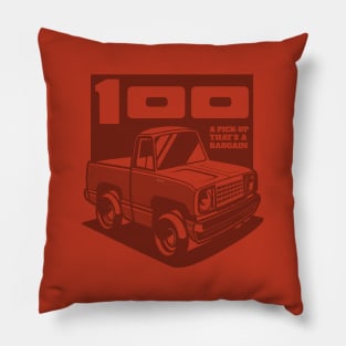 Sunrise Orange - D-100 (1978 - White-Based - Ghost) Pillow