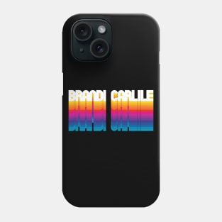 Retro Brandi Proud Personalized Name Gift Retro Rainbow Style Phone Case