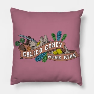 Calico Candy Mine Ride Pillow