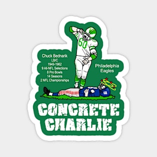 Concrete Charlie Magnet