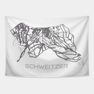 Schweitzer Mountain Resort 3D Tapestry