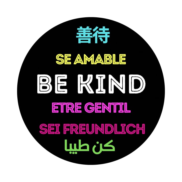 Be kind in most languages by PintableByMassbiss