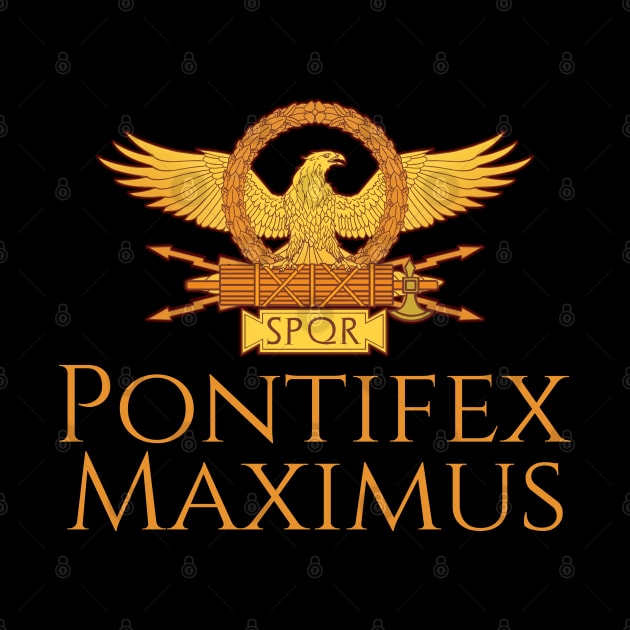 Pontifex Maximus Roman High Priest Ancient Myth Saturnalia by Styr Designs