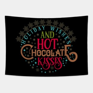 Holiday Wishes And Hot Chocolate Tapestry