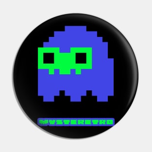 Retro Ghost Pin