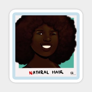 Natural Hair Magnet