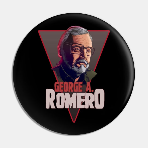 George A. Romero Pin by Creepsandbabes