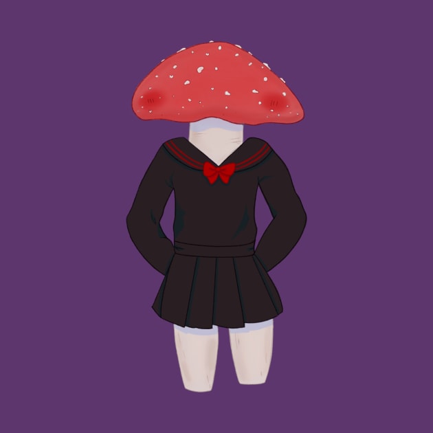 school uniform fungi by kuush0