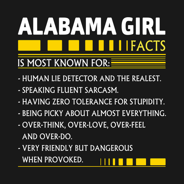 Alabama Girl Facts by BTTEES