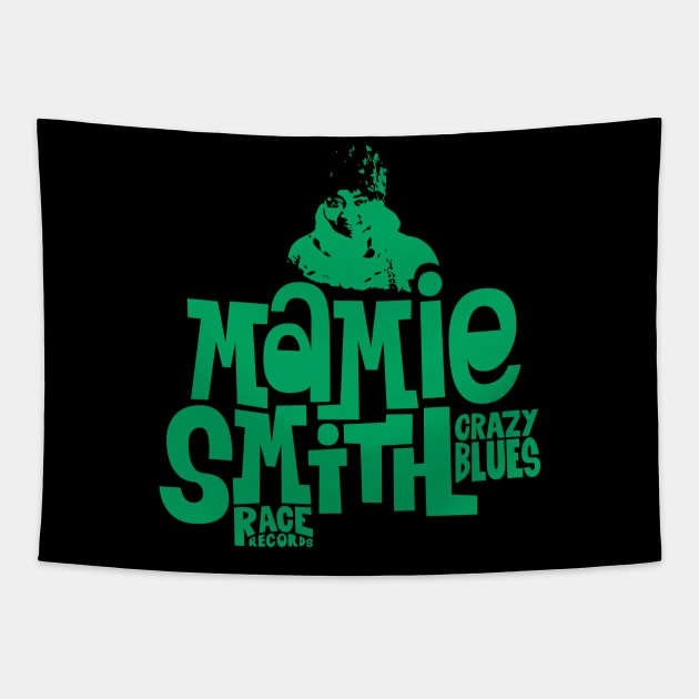 Mamie Smith - Blues Queen - Artistic Reverence Tapestry by Boogosh