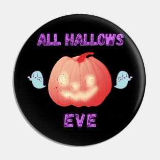 All Hallows Eve Gothic Pastels Pin