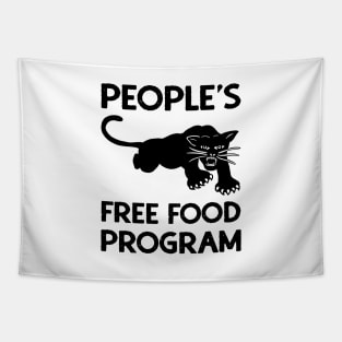 Black panther party tapestry 2025