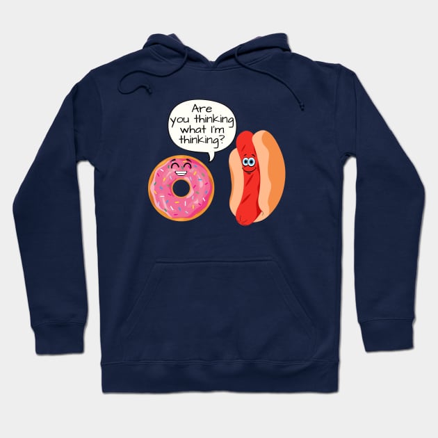 Hot Dog and Donut Sex Joke - Hot Dog And Donut Hole Sex Joke