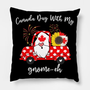 Gnome EH Canada Pride, Canada Day With My Gnomies Truck Pillow